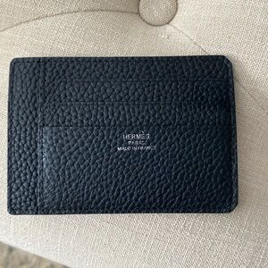 Black card wallet